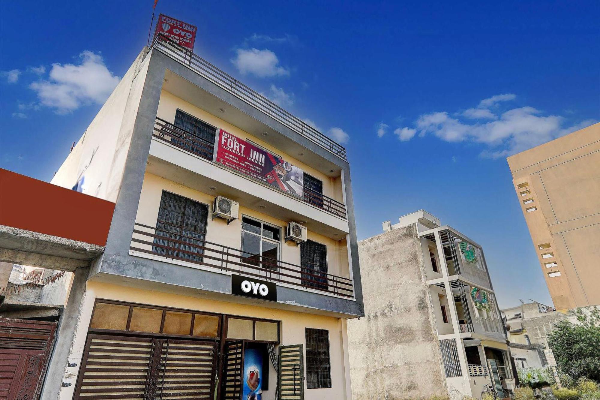 Super Hotel O Fort Inn 勒克瑙 外观 照片